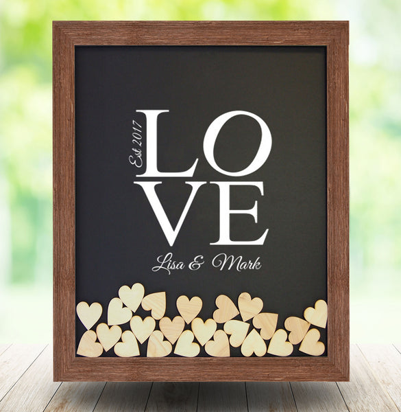 Love Dropbox Frame Personalized Love Shadowbox Meaningful Frames