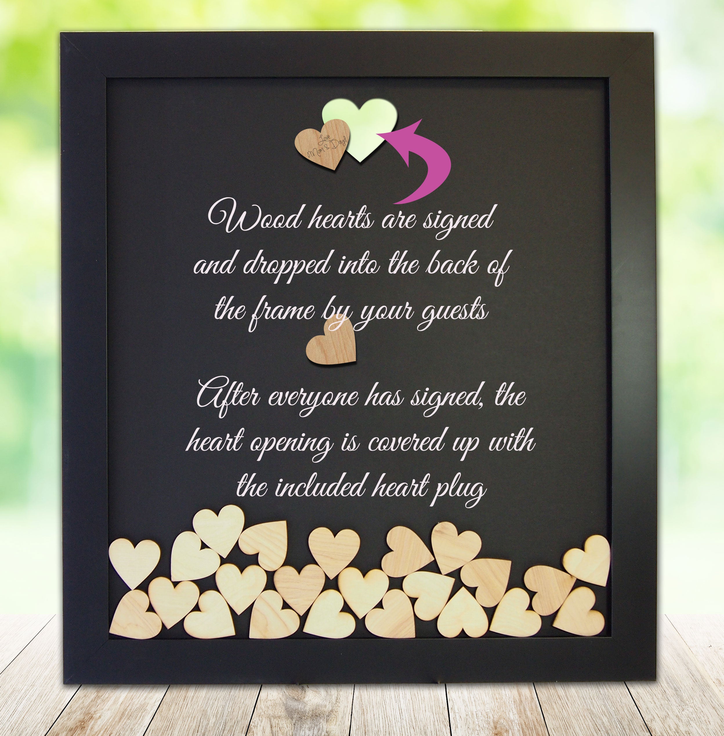 Love Dropbox Frame | Personalized Love Shadowbox – Meaningful Frames
