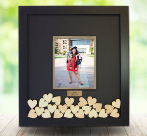 Graduation Celebration - Drop Box Frame with 8x10 Photo Opening