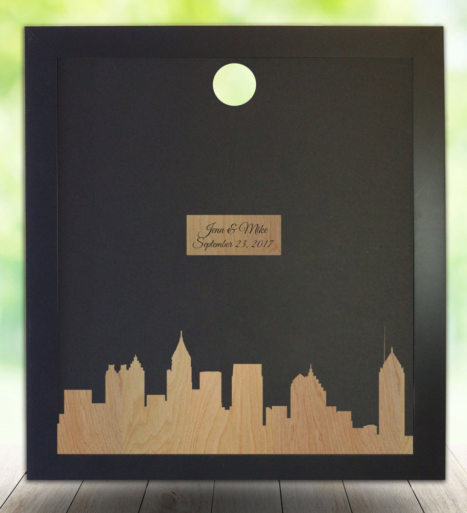 Atlanta Silhouette, Guest Book Frame