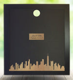 Chicago Skyline Guest Book Frame